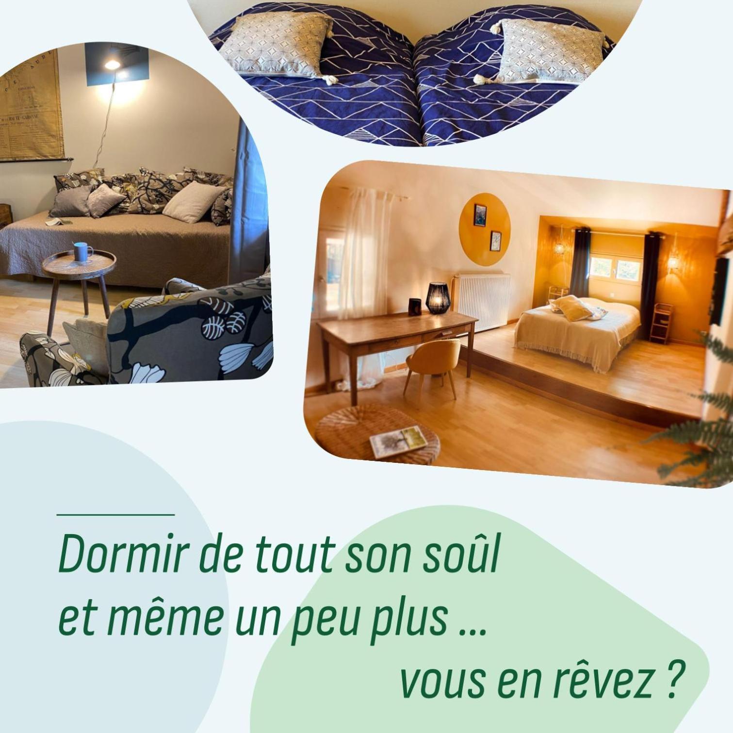 Le Repaire De La Reveuse Bed and Breakfast Saint-Frajou Exteriör bild