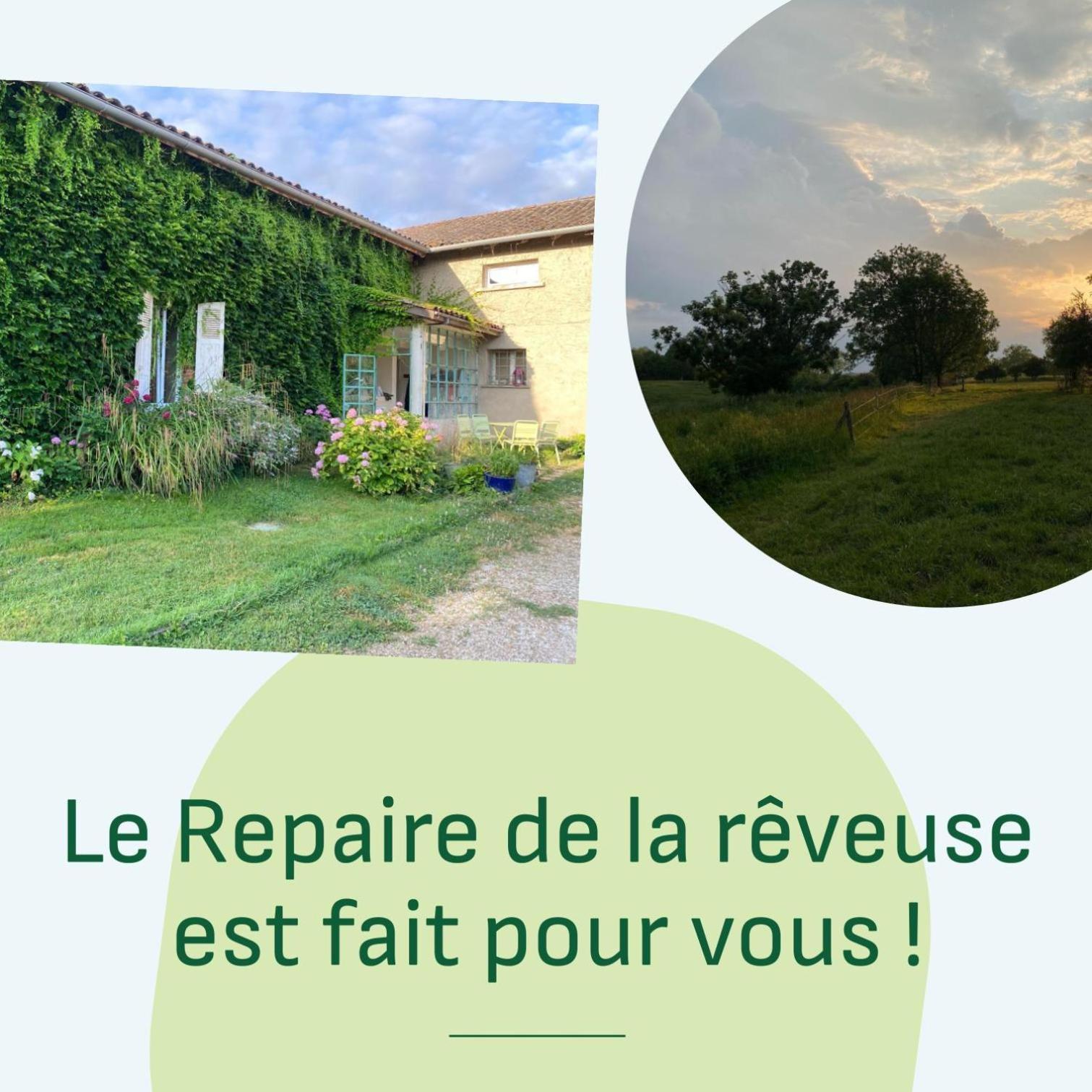 Le Repaire De La Reveuse Bed and Breakfast Saint-Frajou Exteriör bild