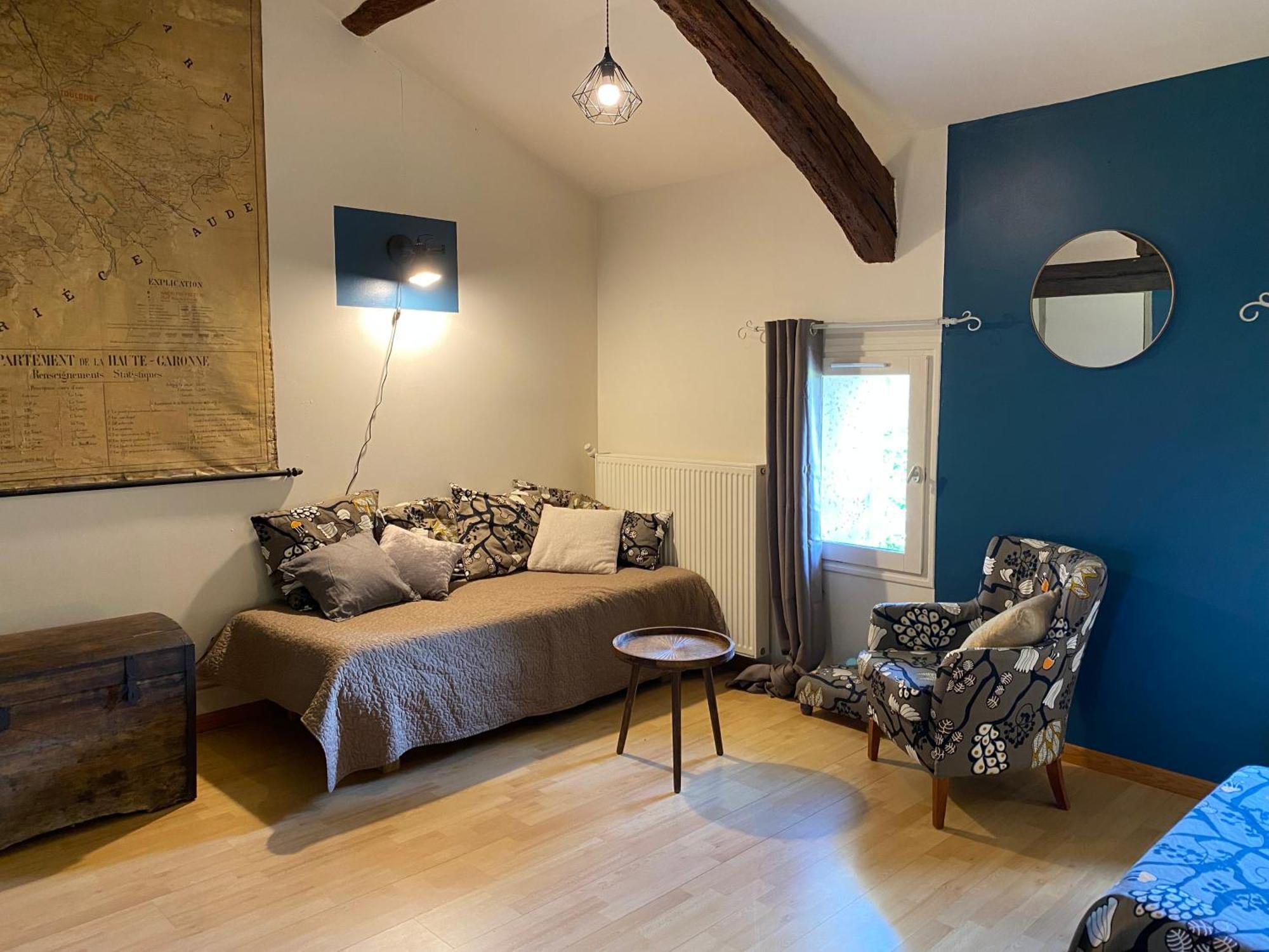 Le Repaire De La Reveuse Bed and Breakfast Saint-Frajou Rum bild